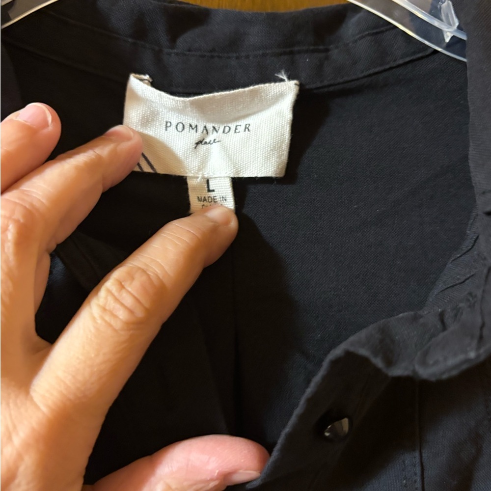 Pomander Place Tuckernuck Black Polly Dress - Picture 5 of 8